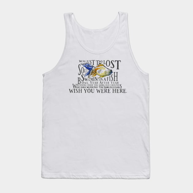 Wish you were Here Tank Top by SuperliciousPixels